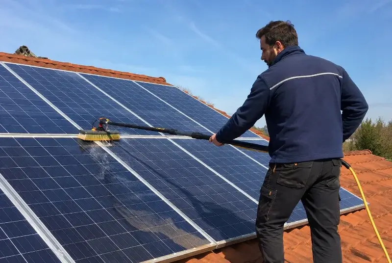 Nettoyage et entretien de panneaux solaires à Loon-Plage
